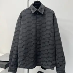 BALENZIAGA Black Shirt for Men