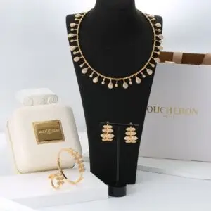 BOUCHERON Saiyoni Gold Plated Jewellery