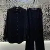CELINE Monogram Jersey Bottom Set