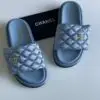 Chanel Quilted CC Flat Slippers