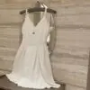 CHANEL Black Halterneck Corset Mini Dress