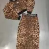 D&G Print Stretch Top