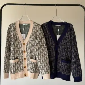 Dior Oblique Beige Cardigan