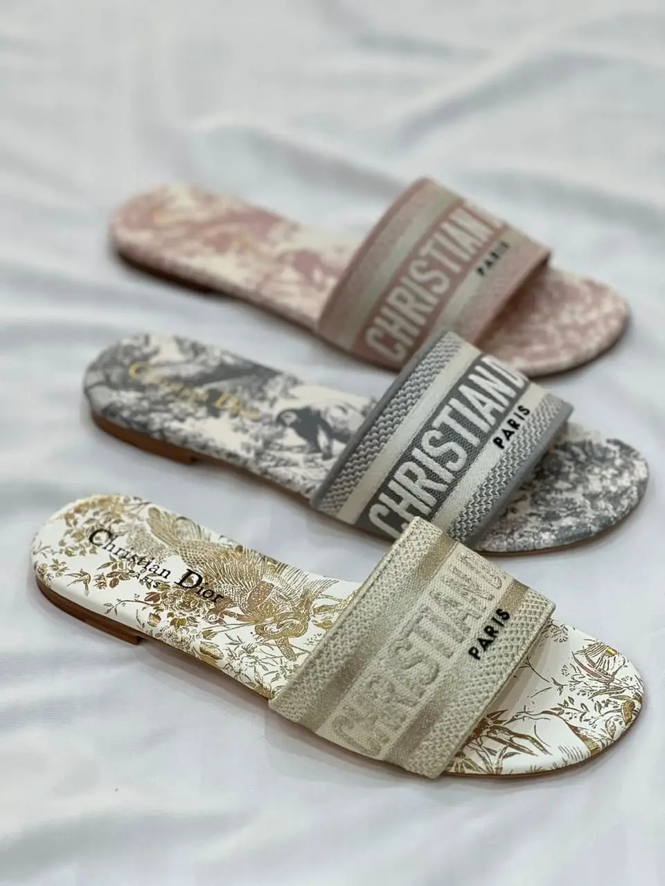 DIOR Embroidered Sandals DIOR Embroidered Sandals