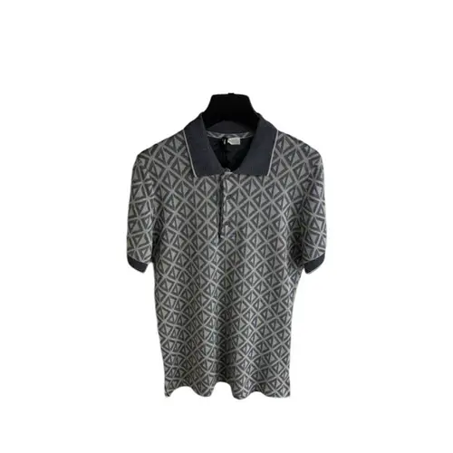 Dior triangle polo t shirt Dior triangle polo t shirt