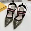 FENDI Colibri Heels