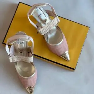 FENDI Colibri Slingback Pumps