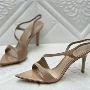 GIANVITO ROSSI Patent Leather Stiletto Sandals