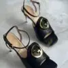 Gucci Blondie GG Leather Sandals