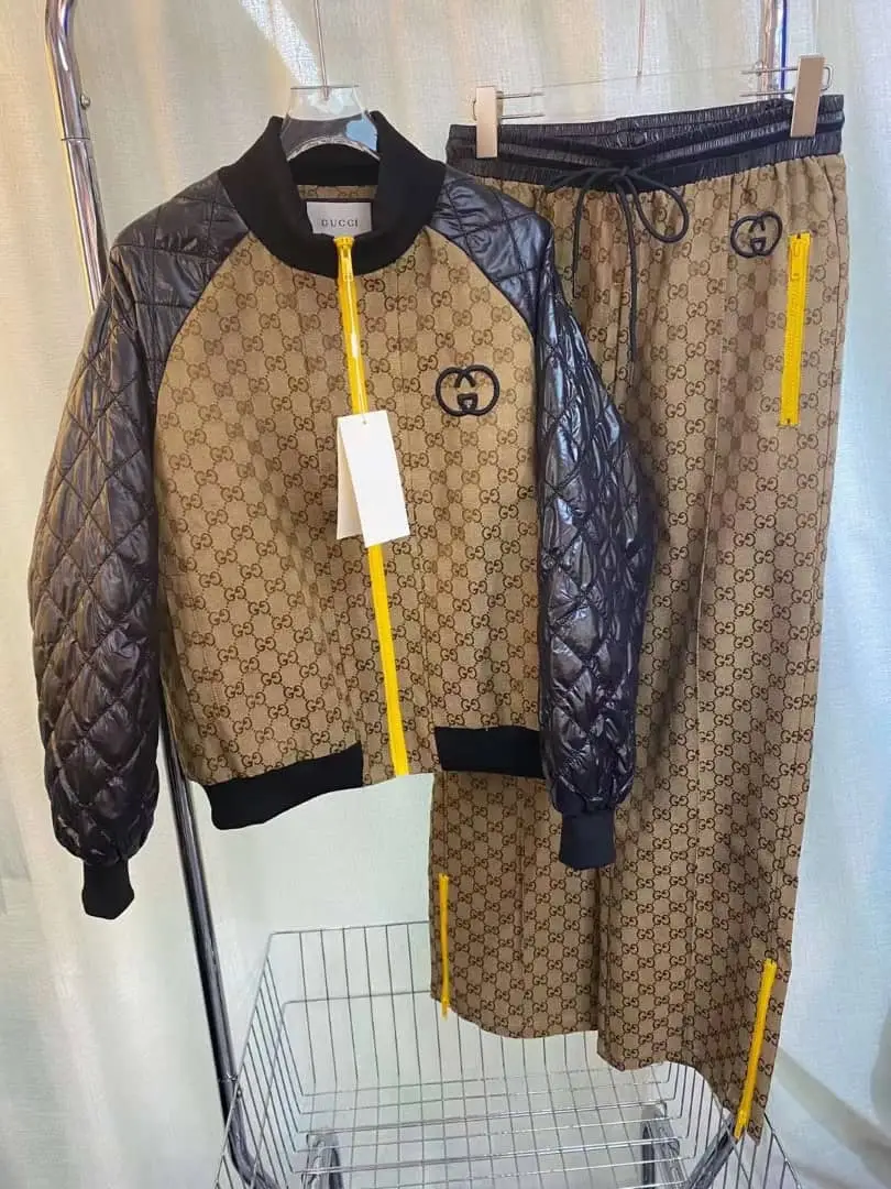 GUCCI GG Canvas Track Jacket GUCCI GG Canvas Track Jacket