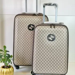 Gucci GG Supreme rolling luggage