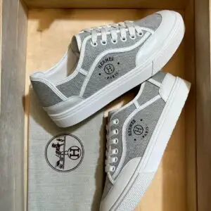 HERMES Flat Sneaker in Calfskin