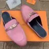 HERMES Luxury British Flat Designer Loafers