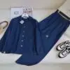 L OE W Atterri Denim Co-ord Set