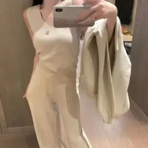 L OE WE Claire Wide-Leg Slacks