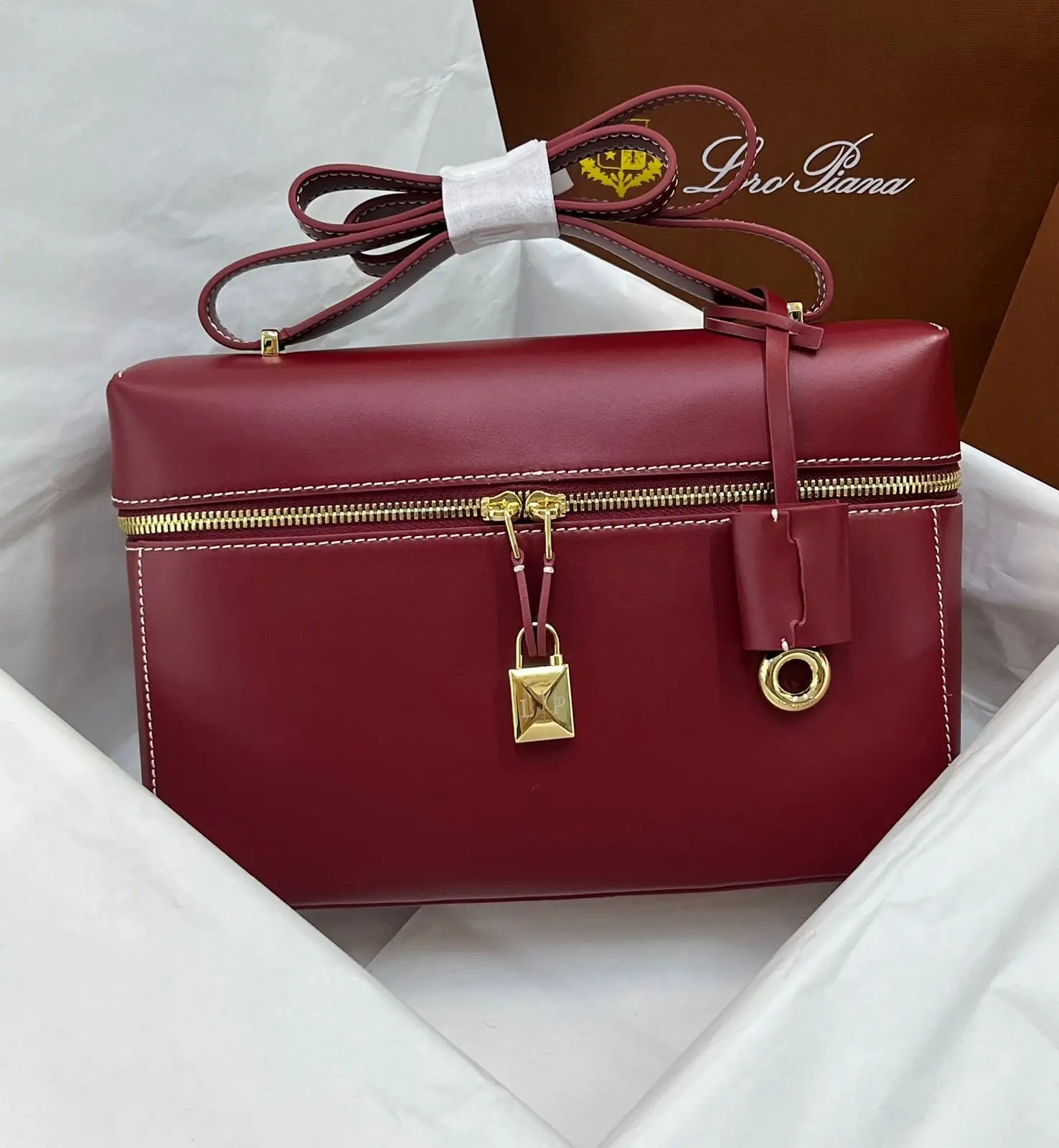 LORO PIANO Minimalist Box Bag LORO PIANO Minimalist Box Bag