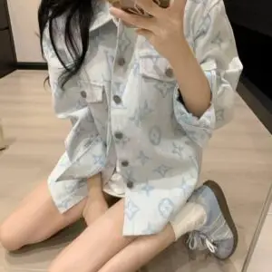 Louis Vuitton Sleeveless Denim Vest