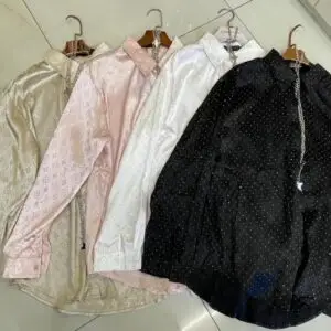 LOUSE VUITTON Beige Kurta Set for Boys