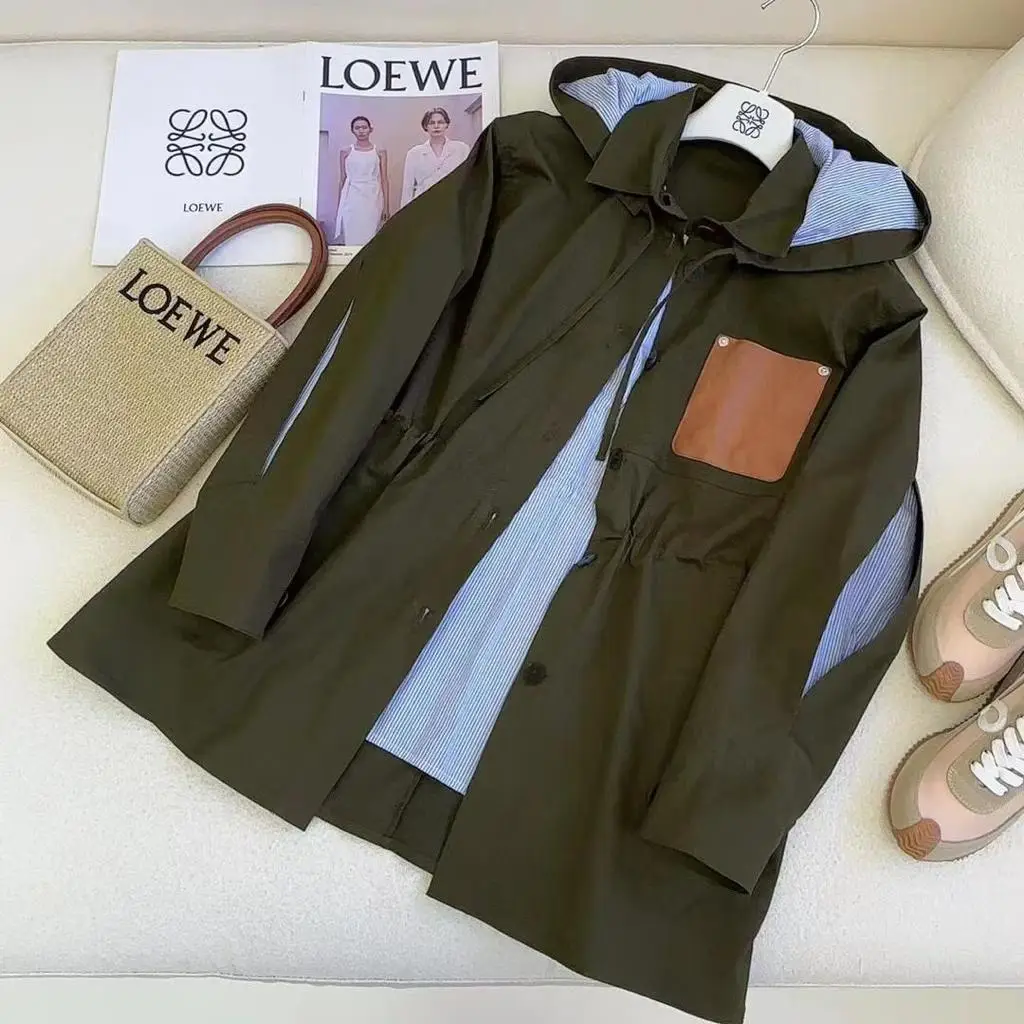 LOEWE Hooded Sweatshirt Jacket LOEWE Hooded Sweatshirt Jacket