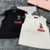 MIU MIU Cropped Tank Top