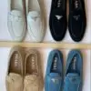 PRADA Leather Loafers