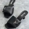 PRADA Padded Nappa Sandals