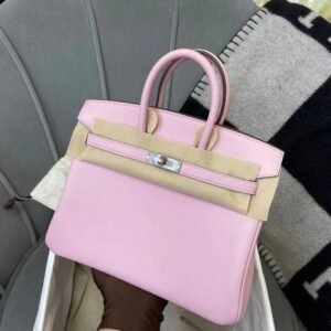 Hermès Birkin 25 Rose Sakura Togo Leather