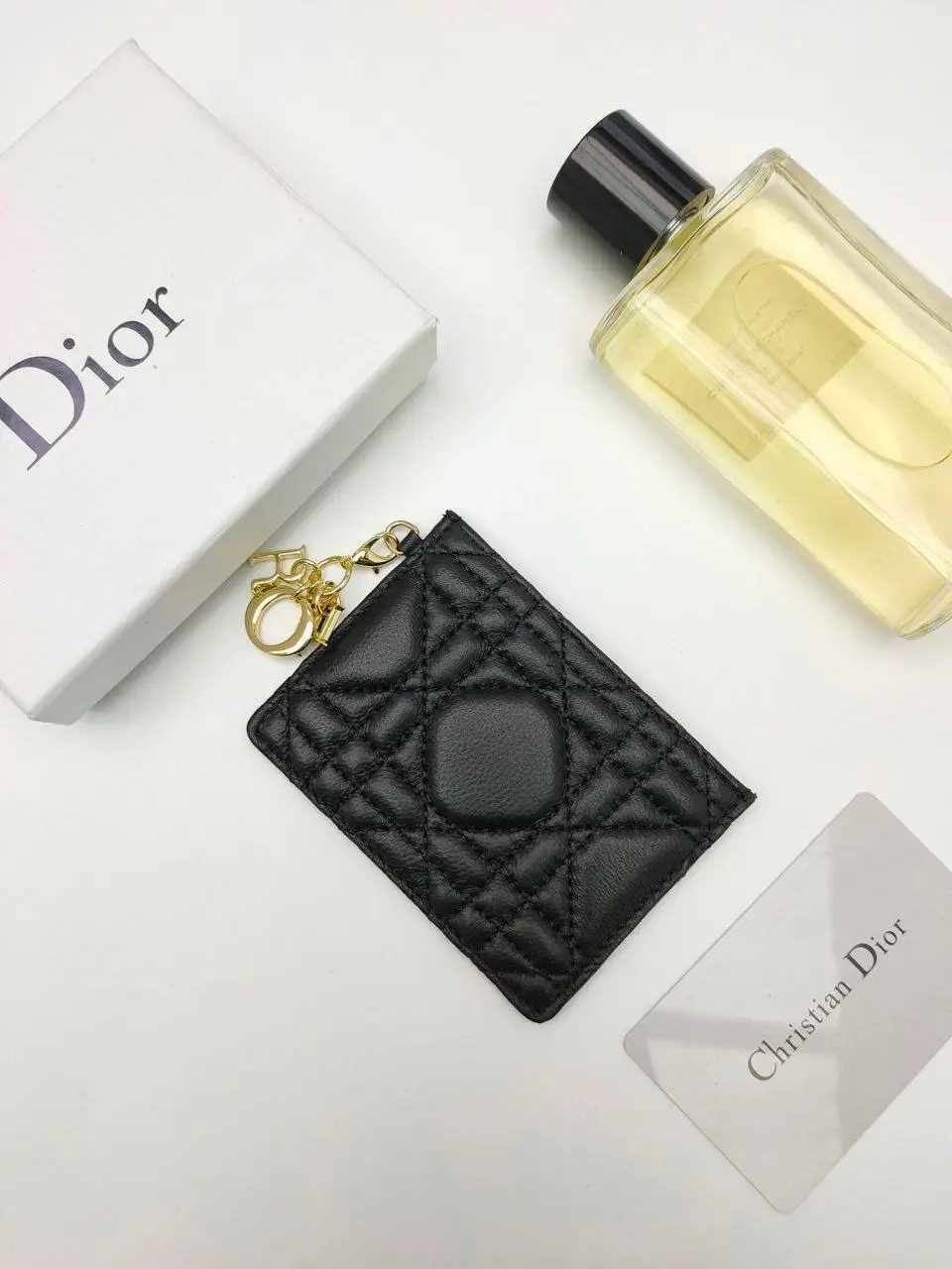 Mini Lady Dior Flap Card Holder Mini Lady Dior Flap Card Holder