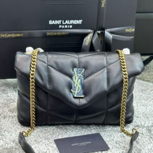 Puffer Toy leather shoulder bag