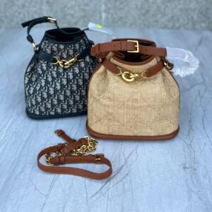 DIOR Oblique Canvas Tote Bag