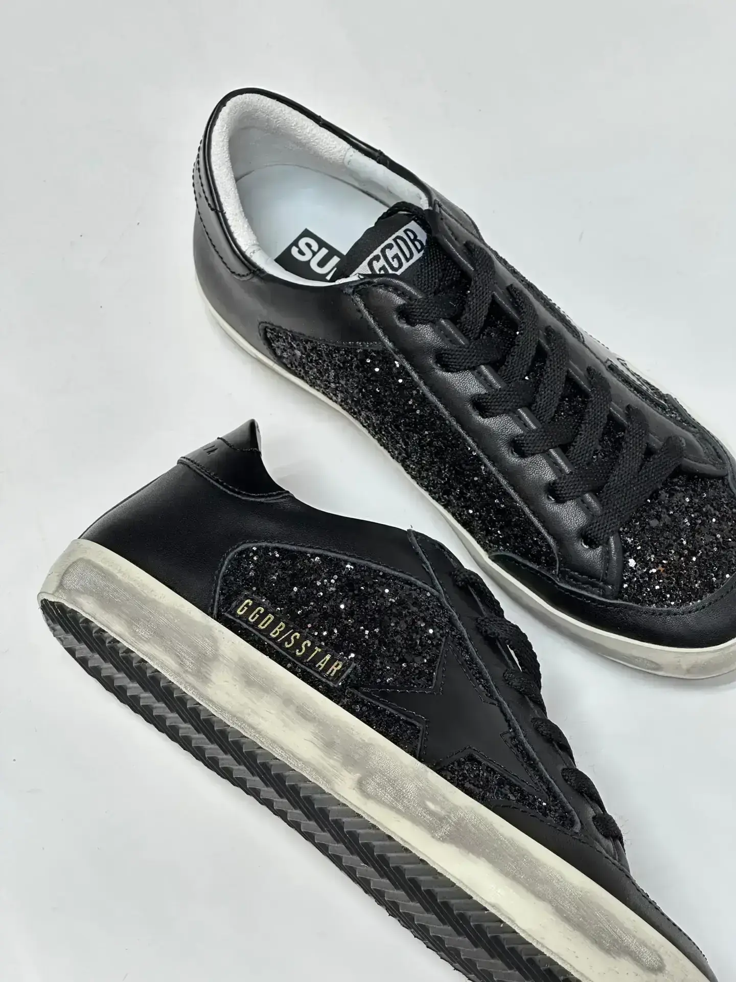 Golden Goose Glitter Mid-Star Sneakers Golden Goose Glitter Mid-Star Sneakers