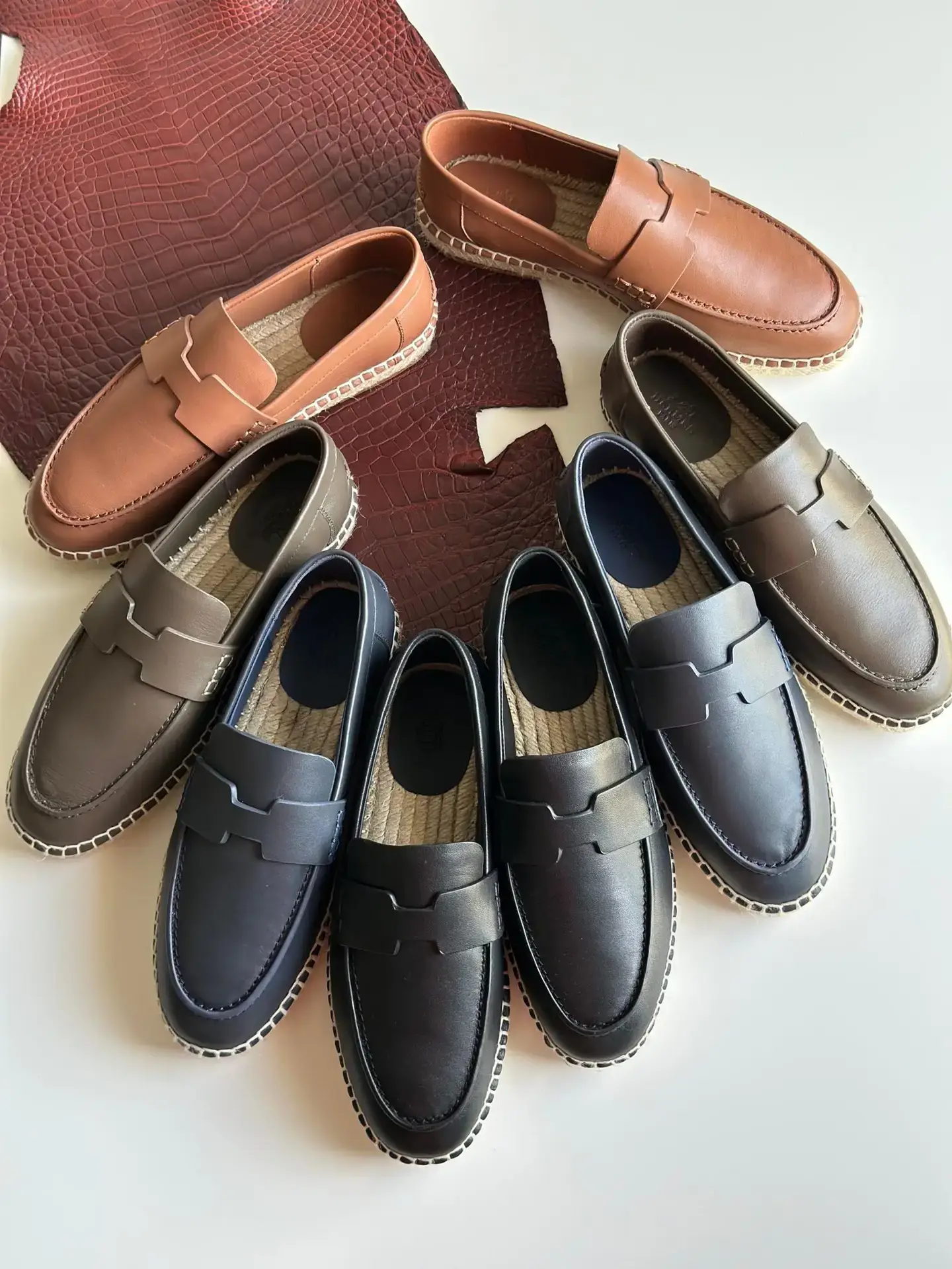 HERMES Penny Loafers HERMES Penny Loafers