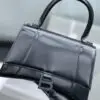Balenciaga Medium Hourglass Leather Tote Bag