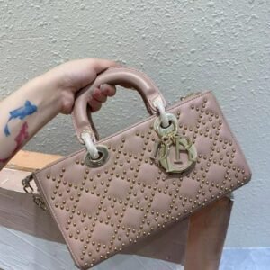 Dior Studded Leather Lady Bag