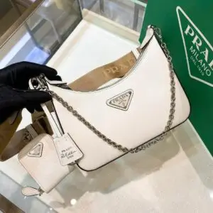 PRADA Saffiano Leather Women's Shoulder Bag