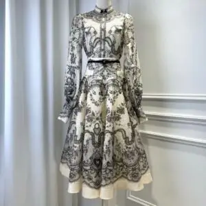 ZIMMERMAN Floral Lace Dress