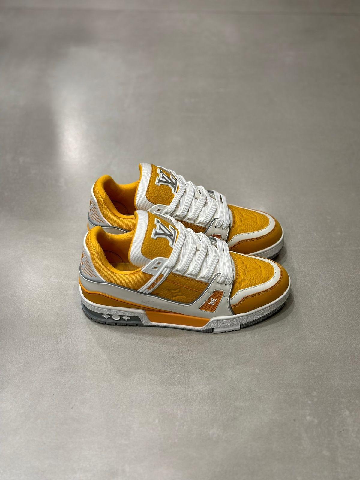 LOUIS VUITTON Bulk Denim Trainer Sneakers LOUIS VUITTON Bulk Denim Trainer Sneakers