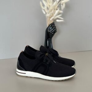 Loro Piana Suede-Panel Sneaker