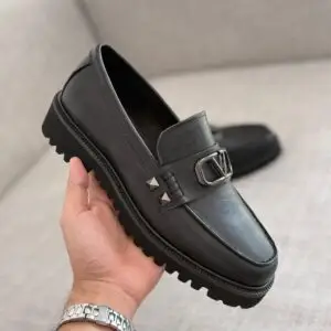 Valentino Vlogo Calfskin Loafer