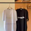 DIOR Couture Cotton T-Shirt with CD Embroidery
