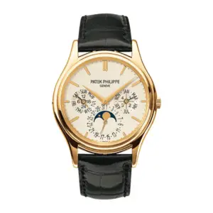 Patek Philippe Grand Complications 5140 White Dial Yellow Gold Replica - Reverie Watches