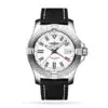 Replica Breitling Avenger Men Automatic White Calf Watch A32397101A1X2
