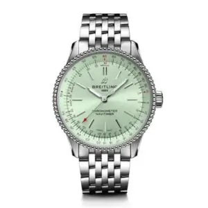 Replica Breitling Navitimer Women Automatic Mint Stainless Steel Watch A17395361L1A1