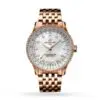 Replica Breitling Navitimer Women Automatic Mother of Pearl 18ct Rose Gold Watch R17395211A1R1
