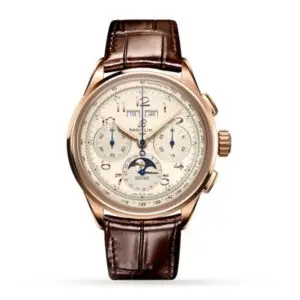 Replica Breitling Premier Men Automatic Silver Alligator Watch RB2510371G1P1