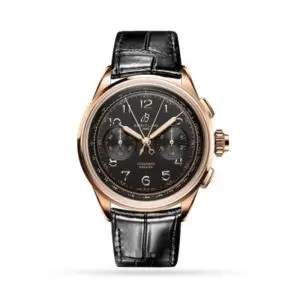 Replica Breitling Premier Men Black Alligator Watch RB1510251B1P1