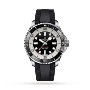 Replica Breitling Superocean Men Automatic Black Rubber Watch A17376211B1S1
