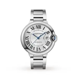 Replica Cartier Ballon Bleu de Cartier Men Automatic Silver Stainless Steel Watch WSBB0040