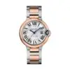 Replica Cartier Ballon Bleu de Cartier Women Automatic Silver Bicoloured Watch W2BB0003