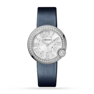 Replica Cartier Ballon Bleu de Cartier Women Quartz Silver Calf Watch W4BL0003